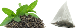 2 types of the best CBD green tea