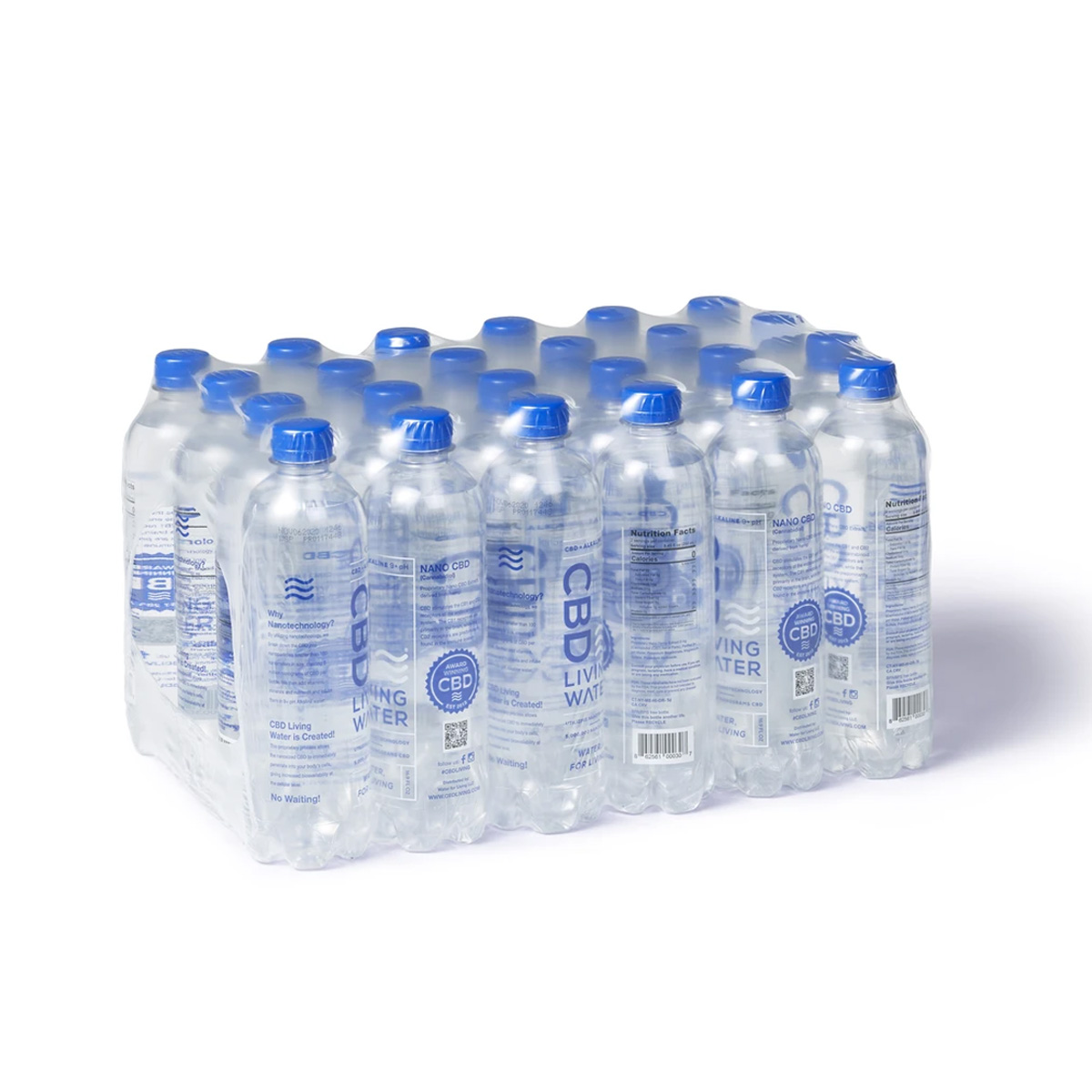 CBD Living Water Case of 24 Bottles