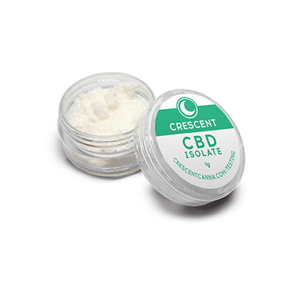 Crescent Canna Organic CBD Isolate Powder